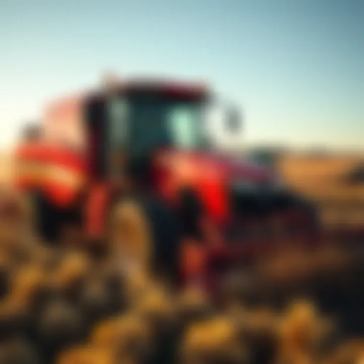 Farmers at Work with Pape Machinery Farmers utilizing Pape Machinery for enhanced productivity