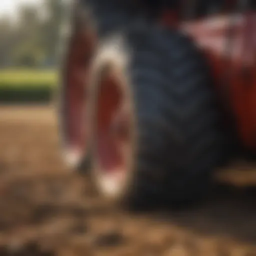 A close-up view of Stenner equipment in an agricultural setting