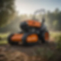 Stihl S equipment in agricultural setting