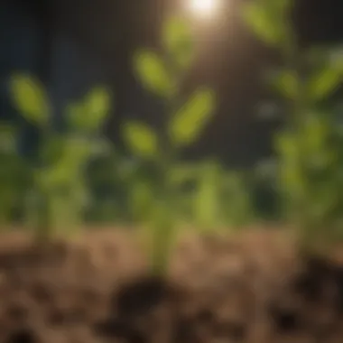 Nitrogen Fixation Process in Legumes Illustration of nitrogen fixation process in legumes