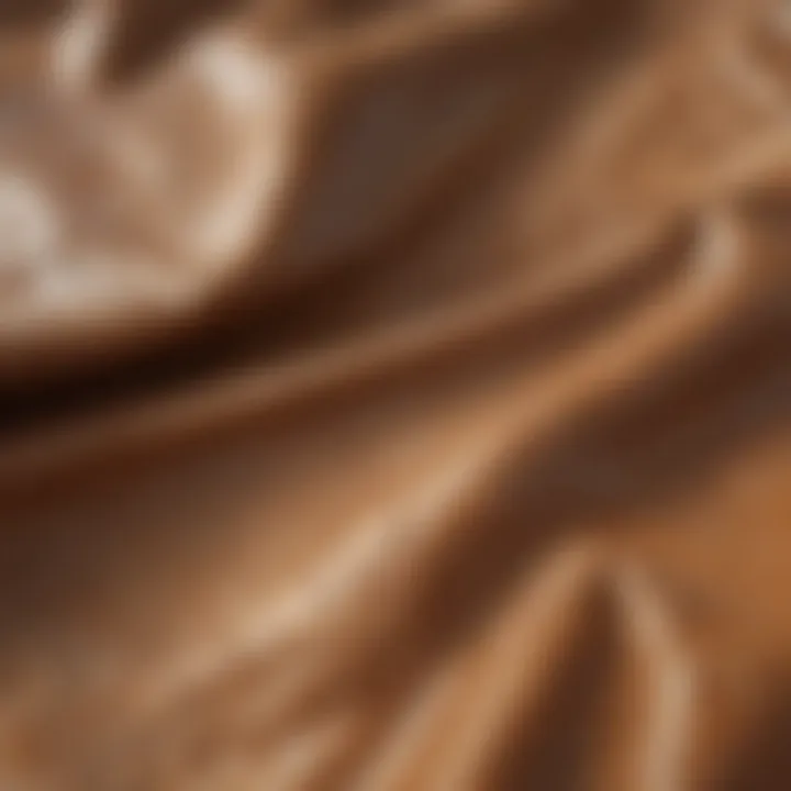 A close-up view of tarp material highlighting its durability and texture.