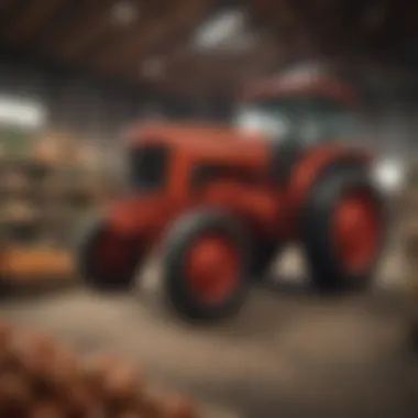 Interior view showcasing a variety of agricultural products