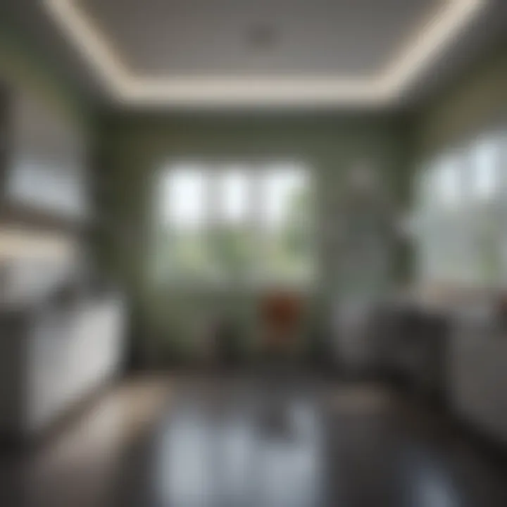 Veterinary clinic interior showcasing technology
