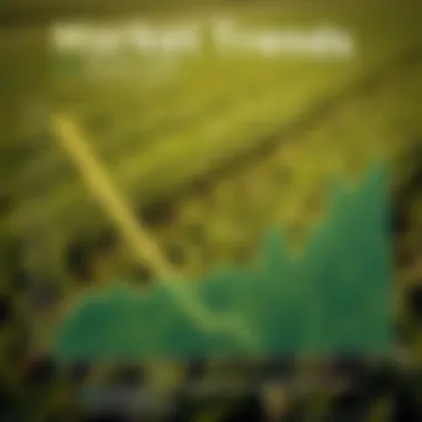 Market Trends in Indiana's Farmland A detailed chart illustrating market trends in Indiana's farmland sector.