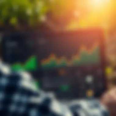 Detailed reporting interface of Finoko for agricultural financial analysis.