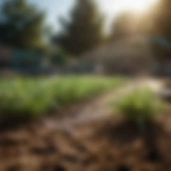 Comparison of traditional irrigation versus Flora Flex