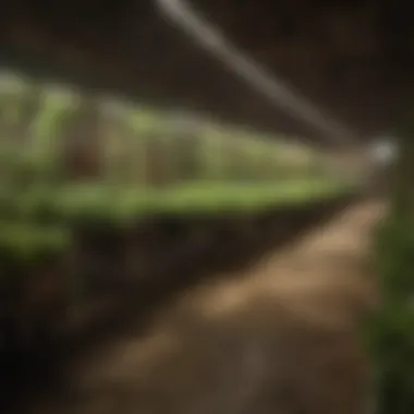 Vibrant Growth: The Impact of Floraflex LED Lighting Healthy plants thriving under Floraflex LED lights