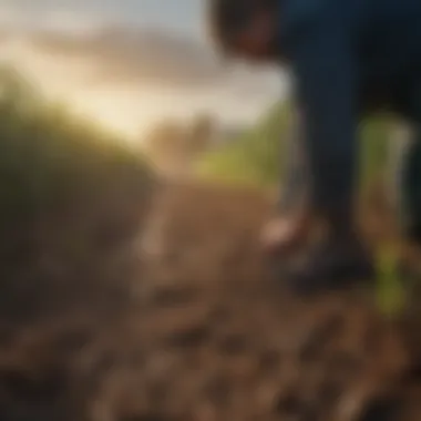 A workshop on soil management techniques