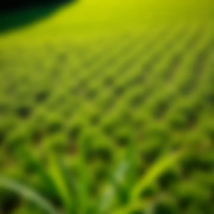 Diversity in Lawn Types: A Visual Guide Landscape showing various lawn types