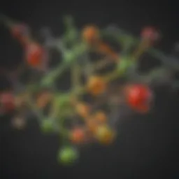 Chemical structure of glyphosate showing its components