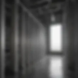 Grain aeration tube installation in a storage facility