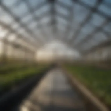 Innovative greenhouse roofing solutions