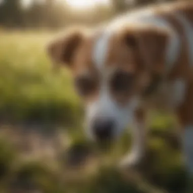 Identifying Urine Spots in Outdoor Environments Spotting dog urine in grass