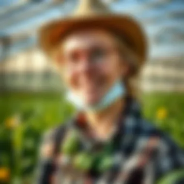 Portrait of a pioneering agricultural scientist