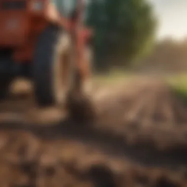 Soil Management Practices Using Inorganic Fertilizers Illustration of soil management practices with inorganic fertilizers