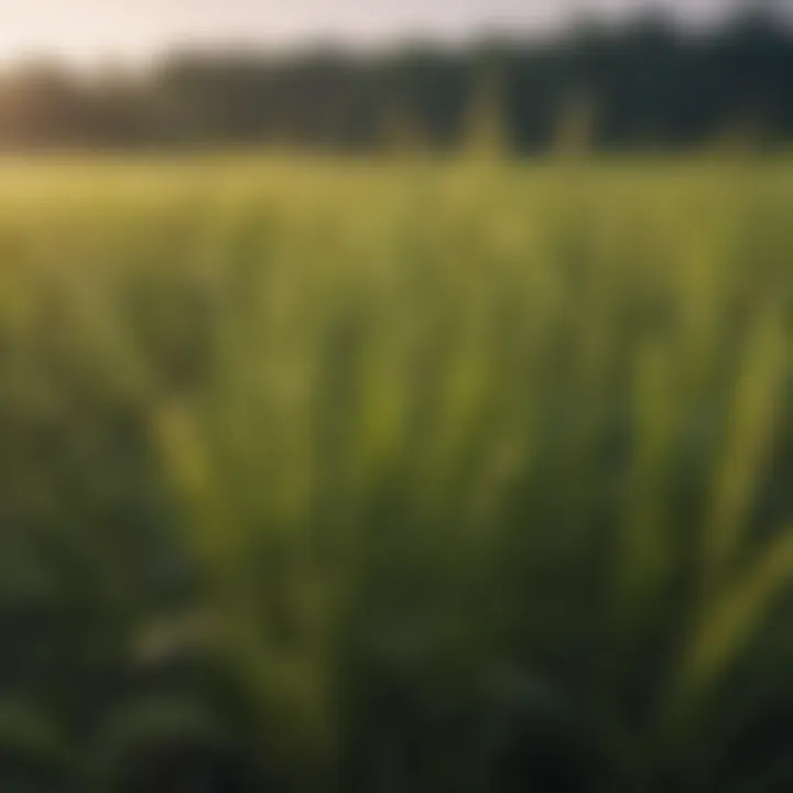 Chemical application for weed control in a field
