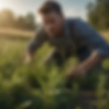 Integrated Weed Management Strategies Infographic on integrated weed management techniques