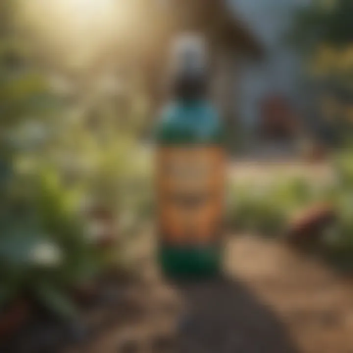 Illustration of the formulation ingredients of Monterey Garden Insect Spray
