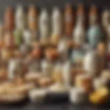 Lactose-free dairy products selection
