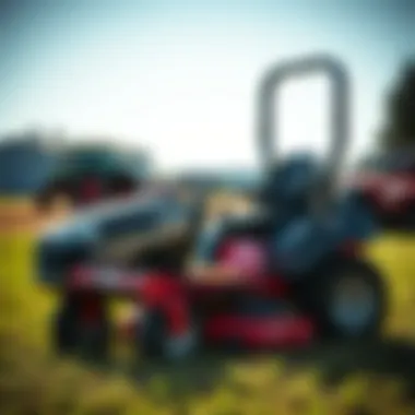 Illustration of dealer support services for turf management