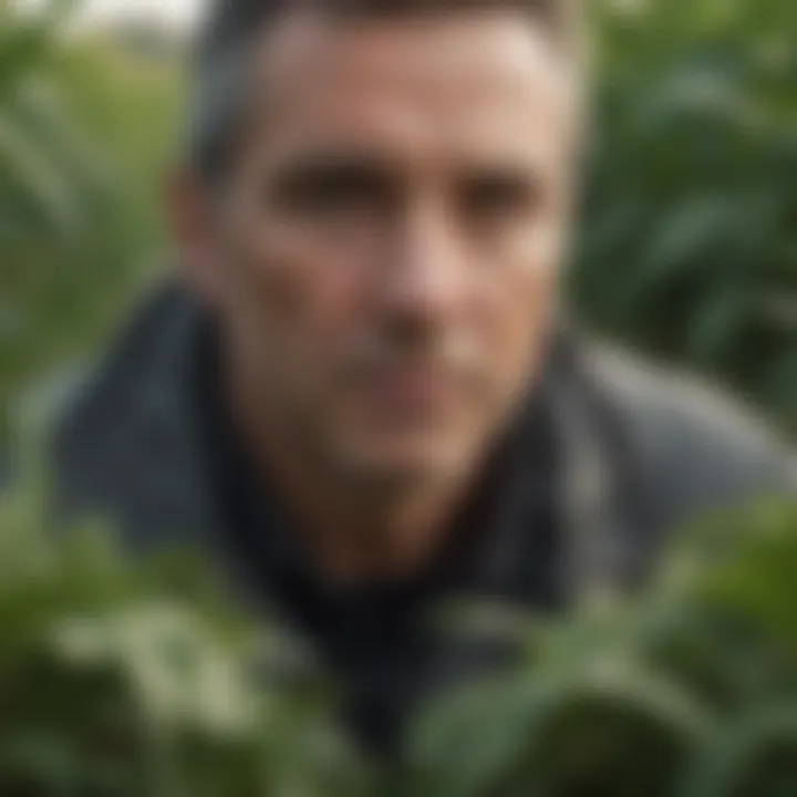 A professional strategist analyzing PR crisis scenarios in agriculture