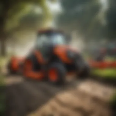 Overview of various Kubota compact tractor models