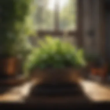 Edible Plants in Small Spaces Edible plants thriving in a compact space