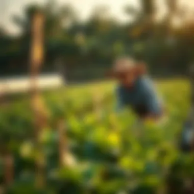 Sustainability in Agricultural Practices Sustainable farming techniques in action.