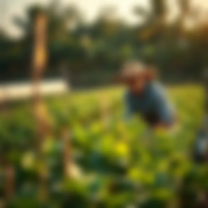 Sustainability in Agricultural Practices Sustainable farming techniques in action.