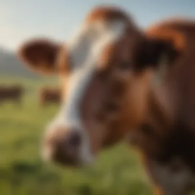 Impact of Deworming on Cattle Health Healthy cattle grazing in a pasture