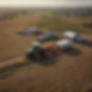 Future Trends in Union City's Agricultural Sector A panoramic view of Union City farmland, representing future agricultural trends.