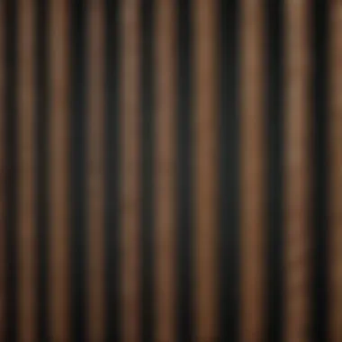 Various types of braiding combs made from natural materials