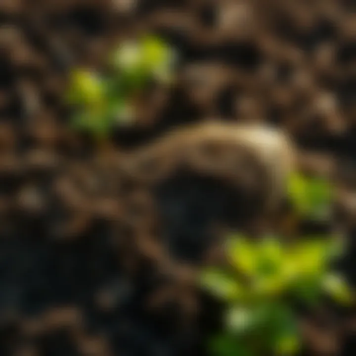 Enriching Soil with Organic Matter Soil being enriched by organic matter