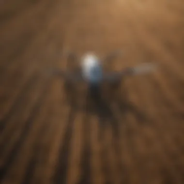 Precision Agriculture with Drone Technology Drone surveying agricultural land