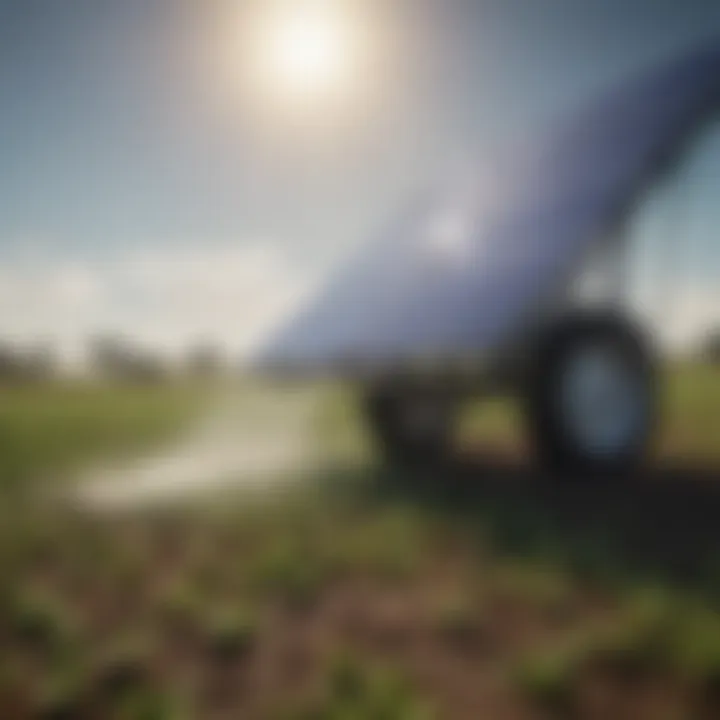 Solar-powered irrigation system