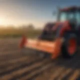 Titan Attachments pallet forks in action on a farm