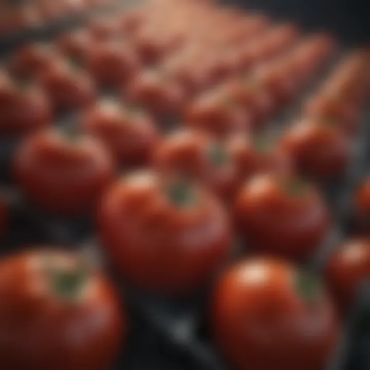 Innovative tomato packaging solutions showcasing variety in design.