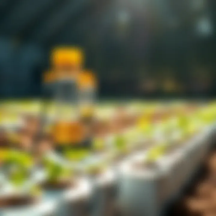 Soil testing equipment for nutrient analysis