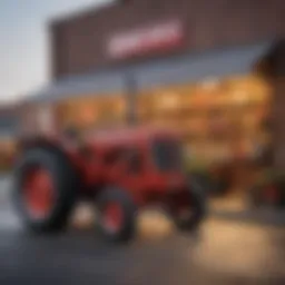 Tractor Supply storefront in Romeo, Michigan showcasing local engagement