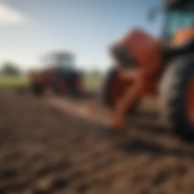Comparison of Ground Rake Types Different types of ground rakes displayed side by side