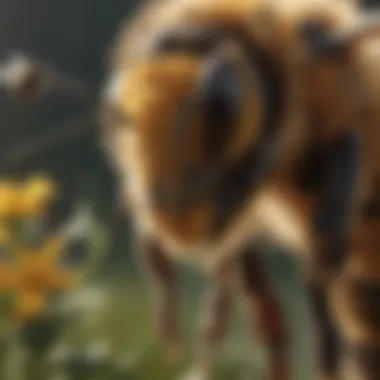 Climate Change and Bee Health Infographic showing the relationship between climate change and bee health.