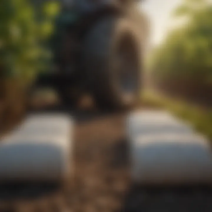 Sustainable farming practices featuring Curity cotton rolls