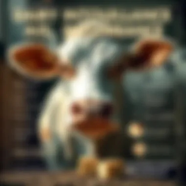 Infographic comparing dairy intolerance and dairy allergy