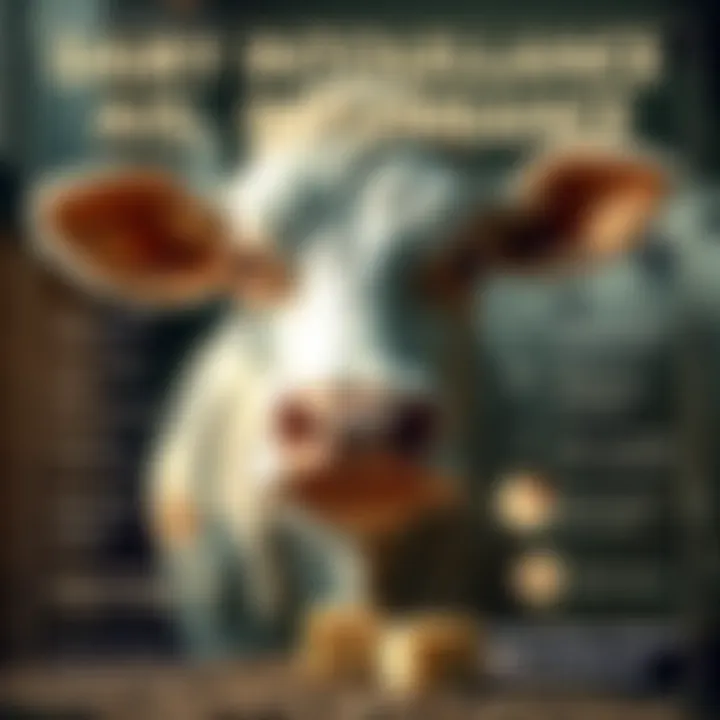 Infographic comparing dairy intolerance and dairy allergy