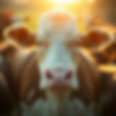 Visual representation of common symptoms experienced by individuals with dairy intolerance