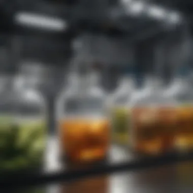 Innovative Fermentation Technologies Fermentation tanks in a laboratory setting