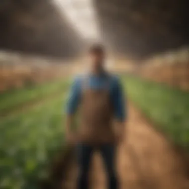 Visual representation of sustainable agriculture practices using Floramicro