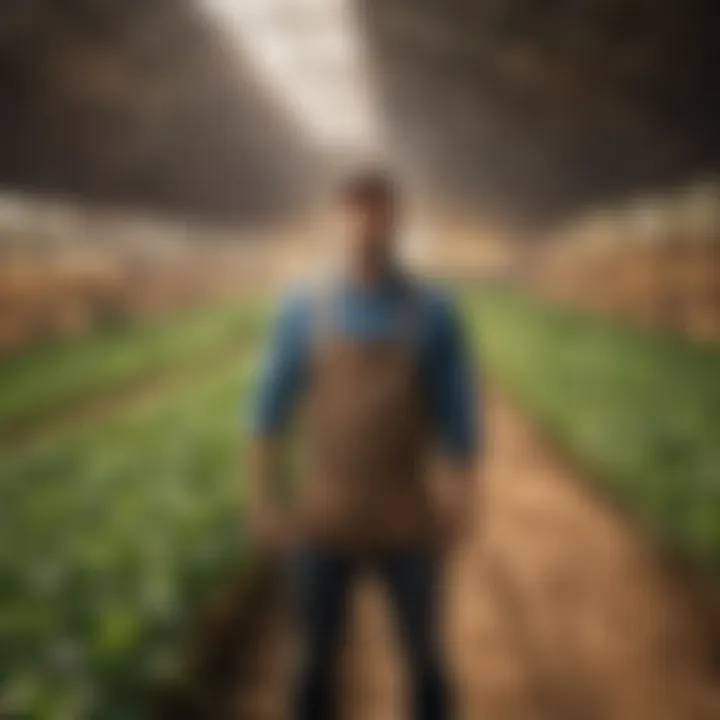 Visual representation of sustainable agriculture practices using Floramicro