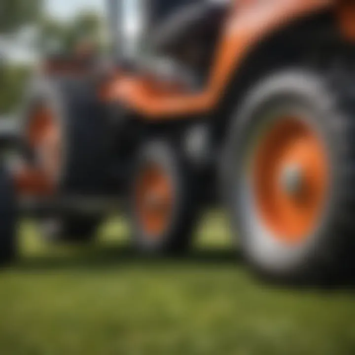 Maintenance tips for foot throttle systems in lawn mowers.