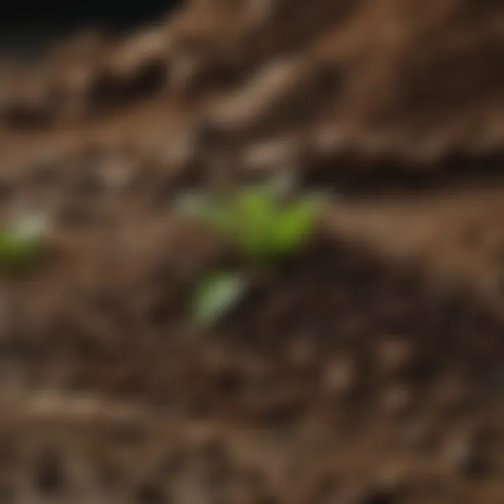 Close-up of essential FoxFarm soil ingredients